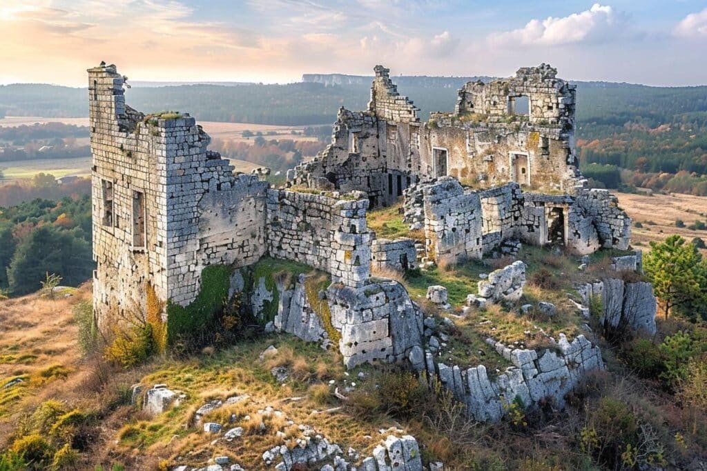 Quels sont les plus beaux châteaux en ruine : Top 10 à découvrir