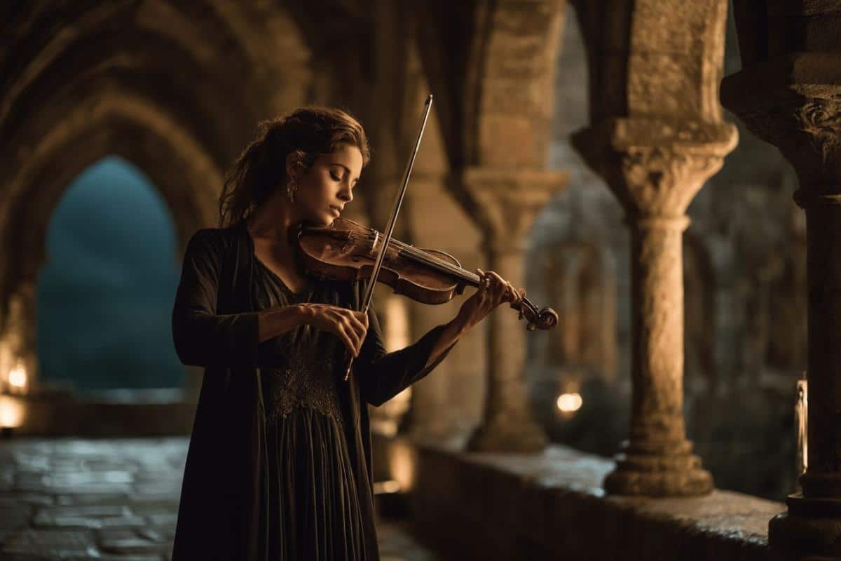 Entendre un violon résonner sous les voûtes d’un château : l’instant que je n’ai pas filmé