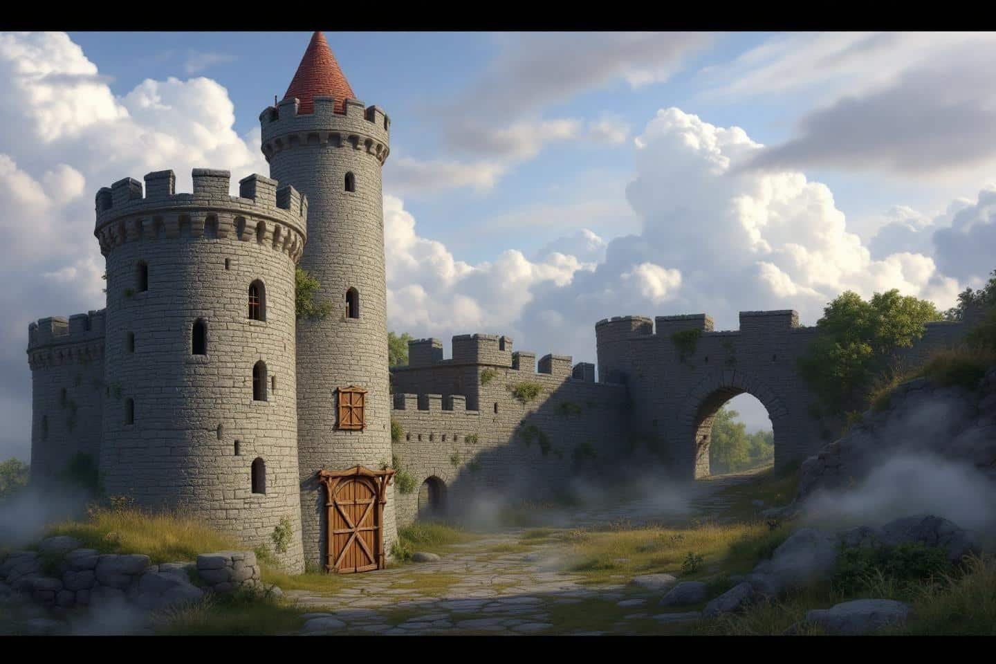 Architecture château fort défenses : systèmes et évolution