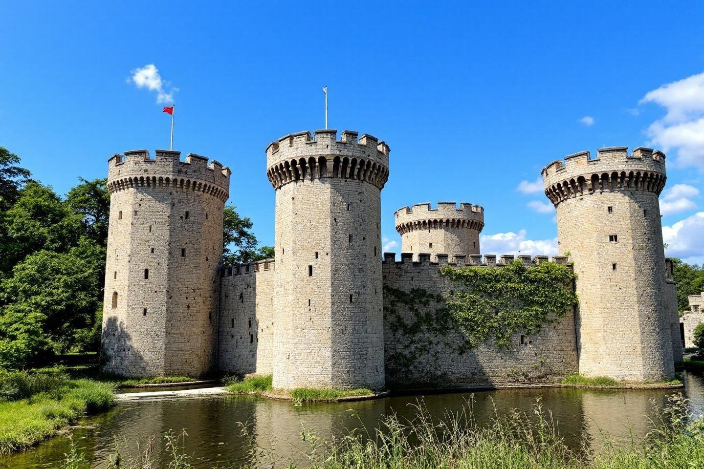 Architecture château fort défenses : systèmes et évolution